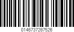 Código de barras (EAN, GTIN, SKU, ISBN): '0146737287526'