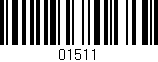 Código de barras (EAN, GTIN, SKU, ISBN): '01511'