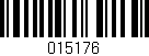 Código de barras (EAN, GTIN, SKU, ISBN): '015176'
