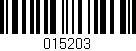 Código de barras (EAN, GTIN, SKU, ISBN): '015203'