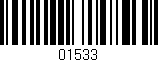 Código de barras (EAN, GTIN, SKU, ISBN): '01533'