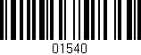 Código de barras (EAN, GTIN, SKU, ISBN): '01540'