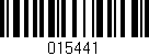 Código de barras (EAN, GTIN, SKU, ISBN): '015441'