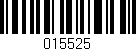 Código de barras (EAN, GTIN, SKU, ISBN): '015525'