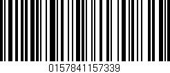 Código de barras (EAN, GTIN, SKU, ISBN): '0157841157339'