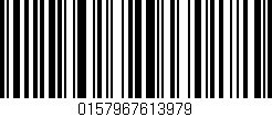 Código de barras (EAN, GTIN, SKU, ISBN): '0157967613979'