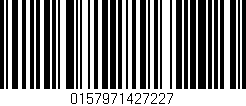 Código de barras (EAN, GTIN, SKU, ISBN): '0157971427227'