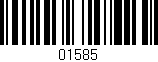 Código de barras (EAN, GTIN, SKU, ISBN): '01585'