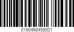 Código de barras (EAN, GTIN, SKU, ISBN): '0160468458001'