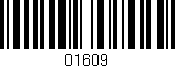 Código de barras (EAN, GTIN, SKU, ISBN): '01609'