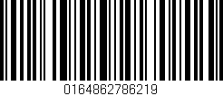 Código de barras (EAN, GTIN, SKU, ISBN): '0164862786219'