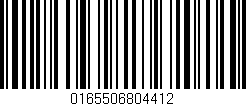 Código de barras (EAN, GTIN, SKU, ISBN): '0165506804412'