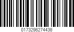 Código de barras (EAN, GTIN, SKU, ISBN): '0173296274438'