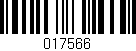 Código de barras (EAN, GTIN, SKU, ISBN): '017566'