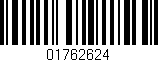Código de barras (EAN, GTIN, SKU, ISBN): '01762624'