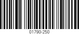 Código de barras (EAN, GTIN, SKU, ISBN): '01790-250'