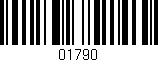 Código de barras (EAN, GTIN, SKU, ISBN): '01790'