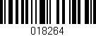 Código de barras (EAN, GTIN, SKU, ISBN): '018264'
