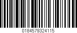 Código de barras (EAN, GTIN, SKU, ISBN): '0184579324115'