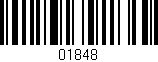 Código de barras (EAN, GTIN, SKU, ISBN): '01848'