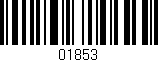 Código de barras (EAN, GTIN, SKU, ISBN): '01853'