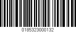 Código de barras (EAN, GTIN, SKU, ISBN): '0185323000132'