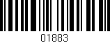 Código de barras (EAN, GTIN, SKU, ISBN): '01883'