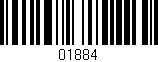 Código de barras (EAN, GTIN, SKU, ISBN): '01884'