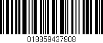 Código de barras (EAN, GTIN, SKU, ISBN): '018859437908'