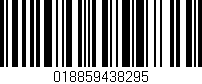 Código de barras (EAN, GTIN, SKU, ISBN): '018859438295'