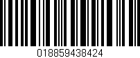 Código de barras (EAN, GTIN, SKU, ISBN): '018859438424'