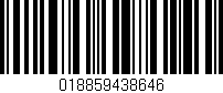 Código de barras (EAN, GTIN, SKU, ISBN): '018859438646'
