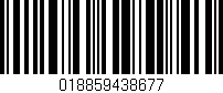 Código de barras (EAN, GTIN, SKU, ISBN): '018859438677'