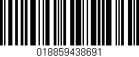 Código de barras (EAN, GTIN, SKU, ISBN): '018859438691'