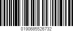 Código de barras (EAN, GTIN, SKU, ISBN): '0190685526732'