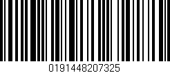 Código de barras (EAN, GTIN, SKU, ISBN): '0191448207325'