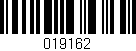 Código de barras (EAN, GTIN, SKU, ISBN): '019162'