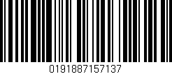 Código de barras (EAN, GTIN, SKU, ISBN): '0191887157137'