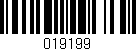 Código de barras (EAN, GTIN, SKU, ISBN): '019199'