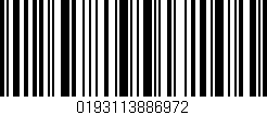 Código de barras (EAN, GTIN, SKU, ISBN): '0193113886972'