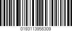 Código de barras (EAN, GTIN, SKU, ISBN): '0193113956309'
