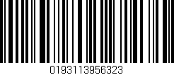 Código de barras (EAN, GTIN, SKU, ISBN): '0193113956323'