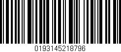 Código de barras (EAN, GTIN, SKU, ISBN): '0193145218796'