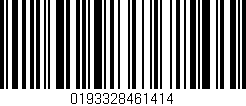 Código de barras (EAN, GTIN, SKU, ISBN): '0193328461414'