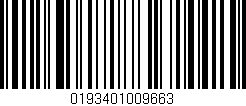 Código de barras (EAN, GTIN, SKU, ISBN): '0193401009663'