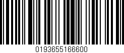 Código de barras (EAN, GTIN, SKU, ISBN): '0193655166600'