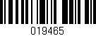 Código de barras (EAN, GTIN, SKU, ISBN): '019465'