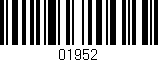 Código de barras (EAN, GTIN, SKU, ISBN): '01952'