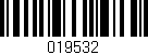 Código de barras (EAN, GTIN, SKU, ISBN): '019532'