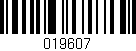 Código de barras (EAN, GTIN, SKU, ISBN): '019607'